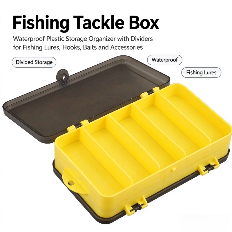 Fishing Lure Spoon - Çift Taraflı Olta Yem Kutusu, Taşınabilir