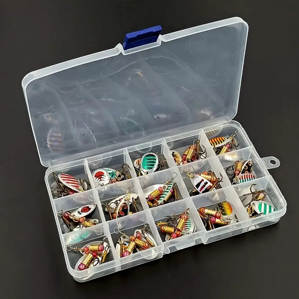 Fishing Lure Spoon - 30 adet Metal Kaşık Şeklinde Dönen