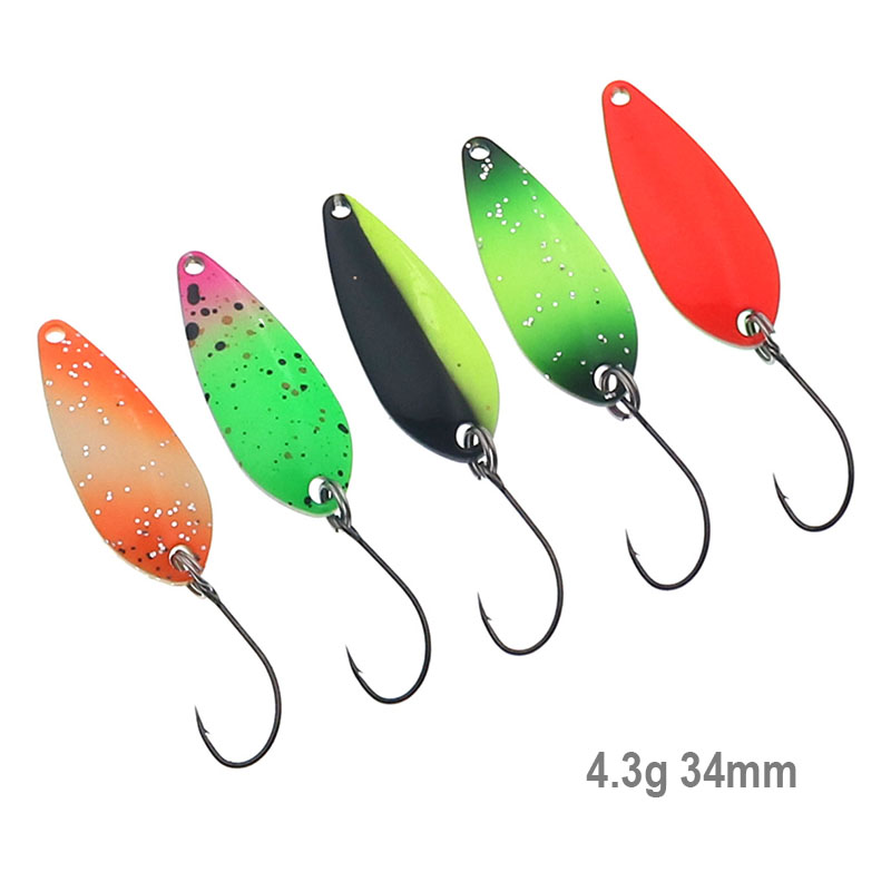 Balıkçılık Kaşık 4.3g 34mm UV  - Fishing Lure Spoon incelemesi ve fiyatı