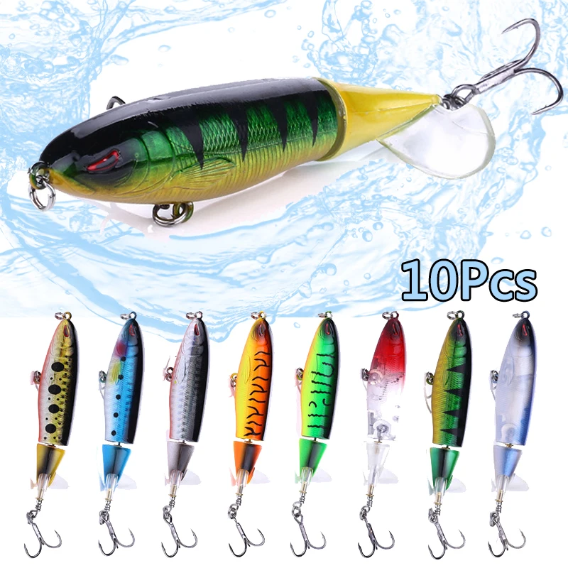 10 adet Popper Balıkçılık Cazi - Fishing Lure Accessories incelemesi ve fiyatı
