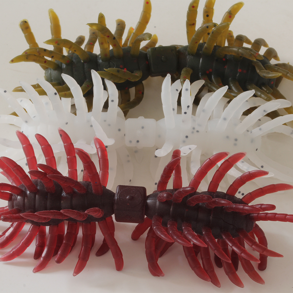 1 adet 3 adet 11cm 10g Çift Ba - Fishing Lure Soft Plastic incelemesi ve fiyatı